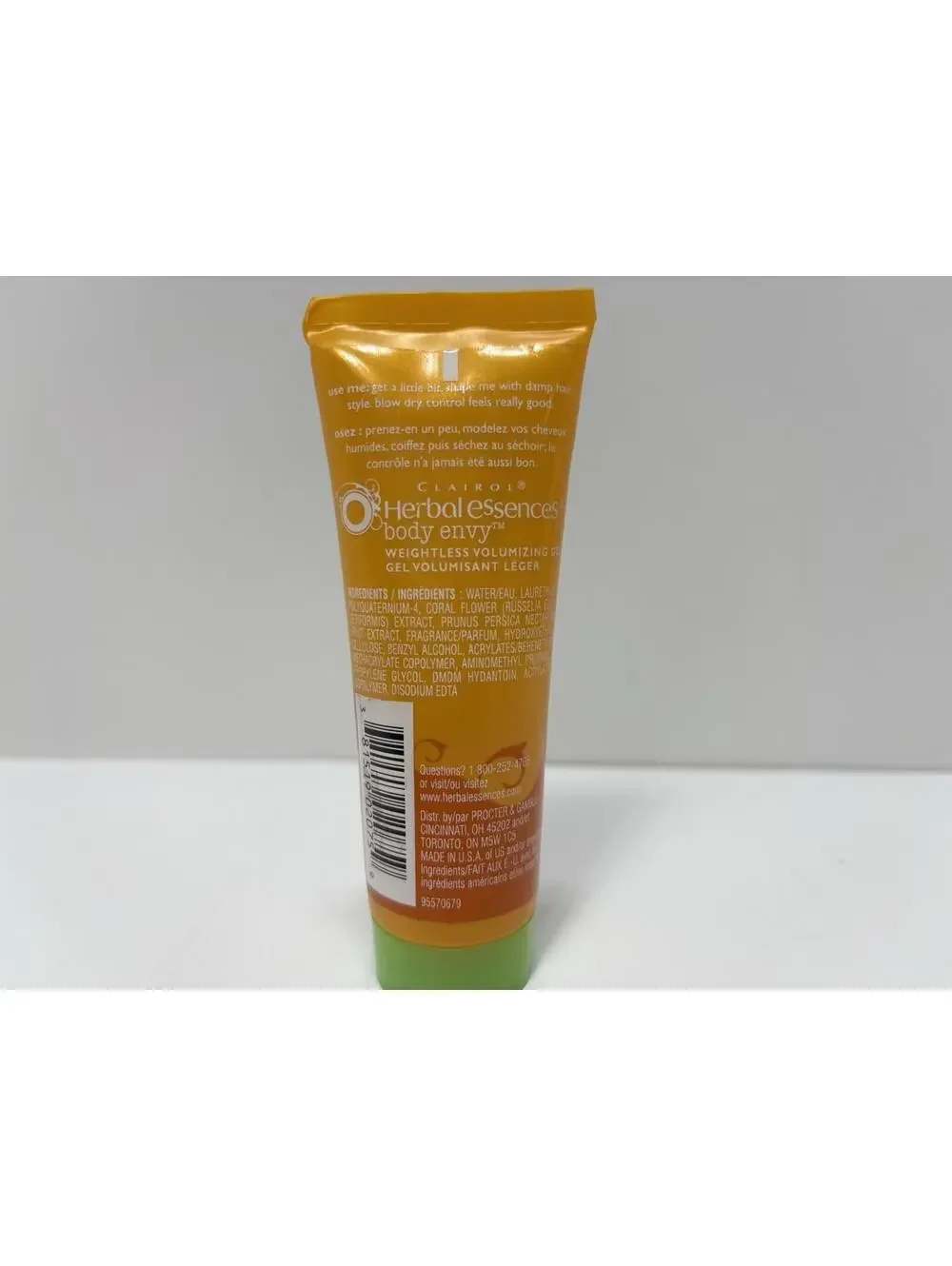 Herbal Essences Body Envy Weightless Volumizing Gel 50g Discontinued Hard toFind